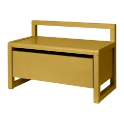 Banco de almacenamiento Little architect, Yellow, 60 × 30 × 41,2 cm