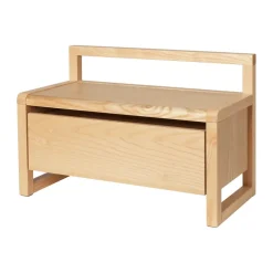 Banco de almacenamiento Little architect, Ash, 60x30x41,2 cm