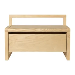 Banco de almacenamiento Little architect, Ash, 60x30x41,2 cm