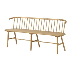 Banco de comedor VIOR, Roble lacado