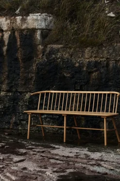 Banco de comedor VIOR, Roble lacado