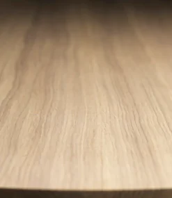 Banco F24 Radius, Oak nature lacquered 45x145 cm