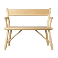 Banco infantil P11, Beech nature lacquered