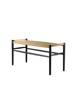 Banco J163 Piano, Oak black painted-nature