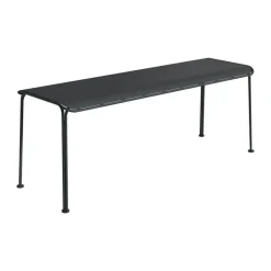 Banco Libelle, Gris grafito, 120 cm