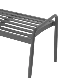 Banco Messina 51x124 cm, Anthracite