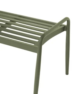 Banco Messina 51x124 cm, Moss green