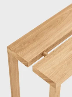 Banco Moebe Peg 90x27,5x44 cm, Roble