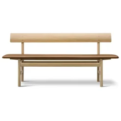 Banco Mogensen 3171, Cuero omni 307-roble enjuagado