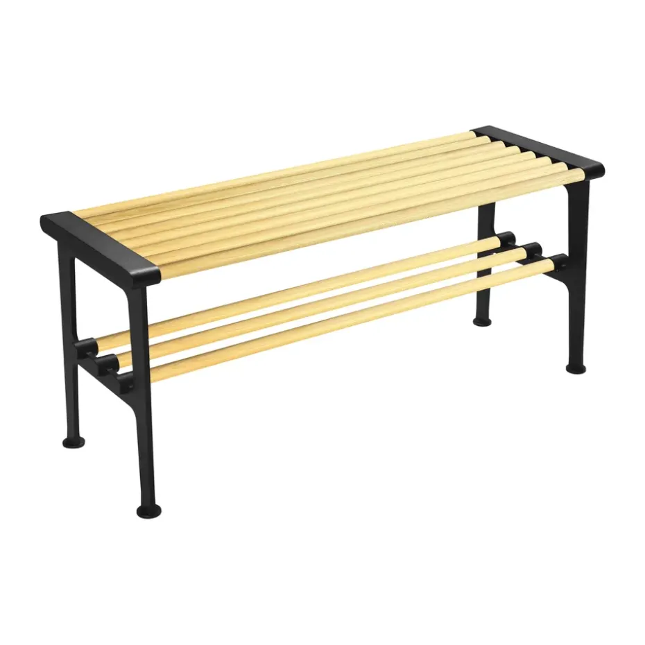 Banco Nostalgi 100 cm, Abedul-negro