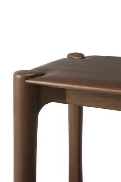 Banco PI 146x35 cm, Lackad teak brown