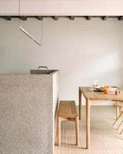 Banco PI 126x35 cm, Roble