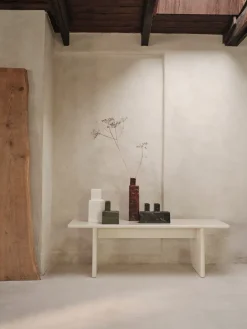 Banco Rink 140 cm, Eggshell