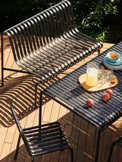 Banco sin reposabrazos Palissade Dining, Anthracite