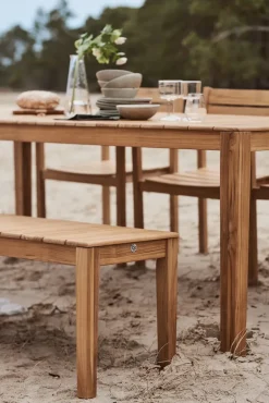 Banco Sköndal 199x40x45 cm, Teak