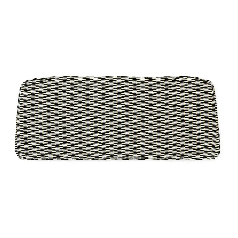 Banco Thorvald SC111 con cojín de asiento, Marquetry bora, 121,5 cm