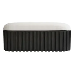 Banco Tribu lino, coffee-white chalk