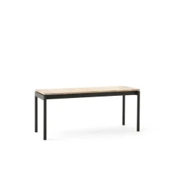 Banco Ville AV27 small 110x40 cm, Warm black