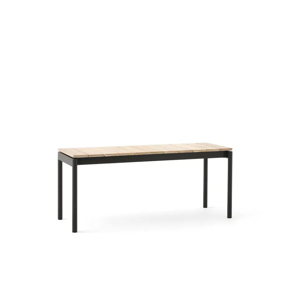 Banco Ville AV27 small 110x40 cm, Warm black