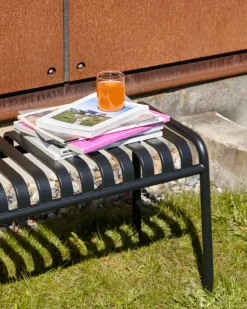 Banco 120x42 cm Palissade, Anthracite