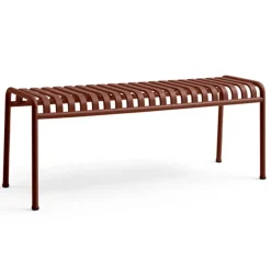 Banco 120x42 cm Palissade, Iron red
