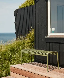 Banco 120x42 cm Palissade, Olive