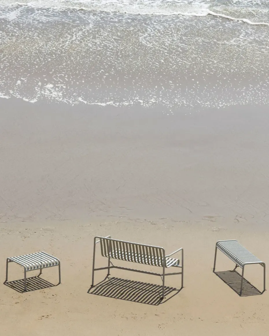 Banco 120x42 cm Palissade, Sky grey