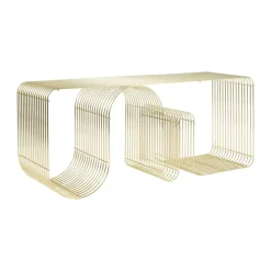 Banqueta Curva 100 cm, Oro