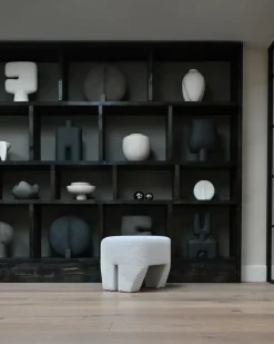 Banqueta Sculpt , Off white