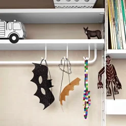 Barra de colgar String, Blanco, 58 cm