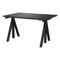 Base para escritorio elevable Works, Negro