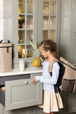 Bolsa refrigeración City alta 9 L, Beige