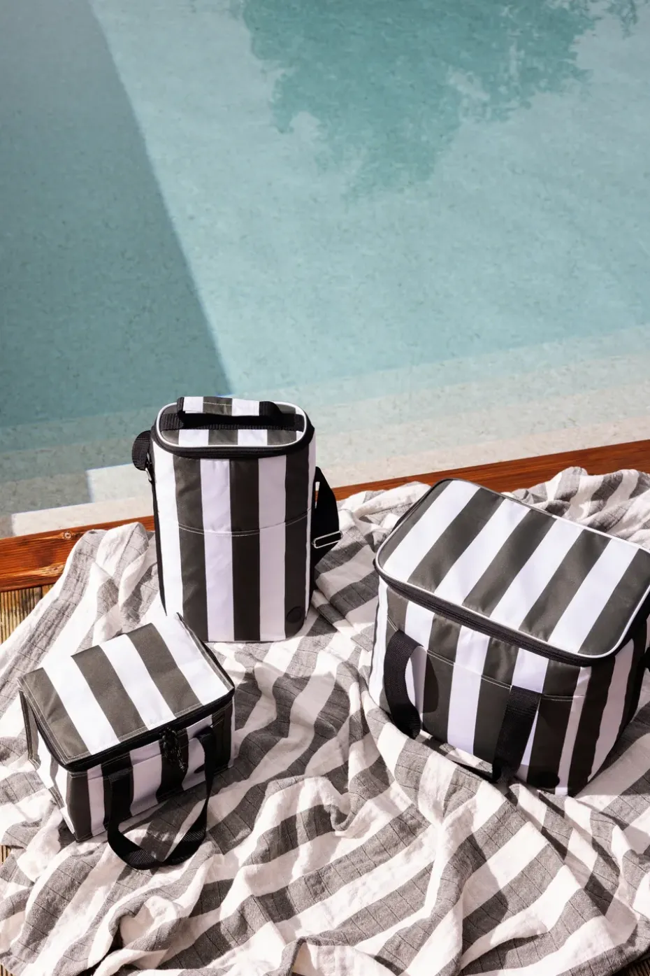 Bolsa refrigeración City grande 20 L, Verde-blanco