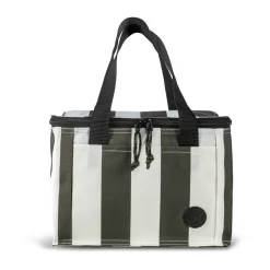 Bolsa térmica City pequeña 3,2 L, Verde-blanco