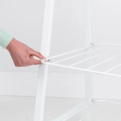 Burro para ropa Linn, grande, Blanco