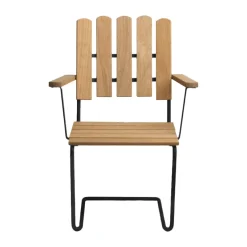 Butaca A2, Roble aceitado-negro