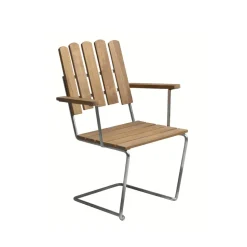 Butaca A2, Teca-estructura galvanizada en caliente