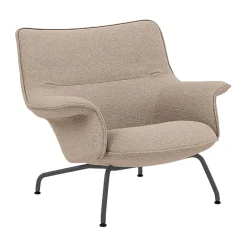 Butaca bajo Doze, Hearth 6 Anthracite/black