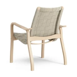 Butaca bajo Primo haya lacada, natural