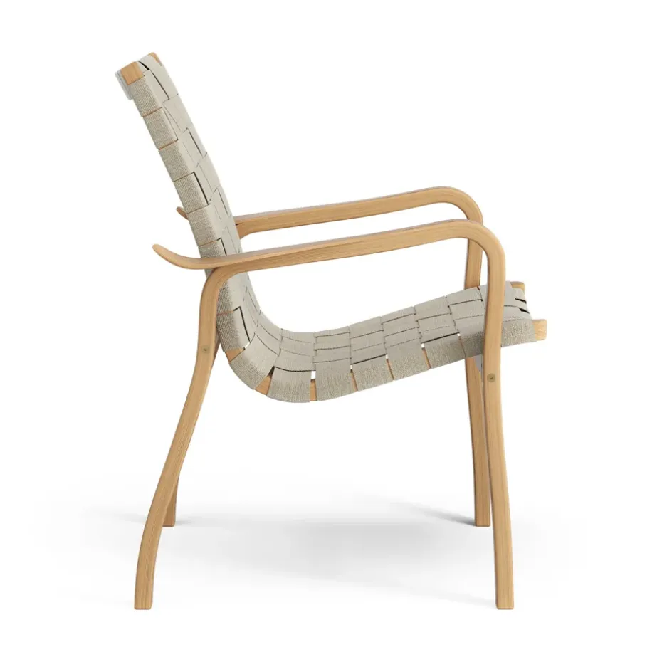 Butaca bajo Primo roble aceitado, natural