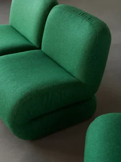 Butaca BAU, Vidar 0542 rojo, recto