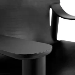 Butaca Bernard, Atril de libros de cuero black-hunter