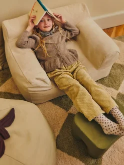 Butaca Billow bean bag, Blanco roto