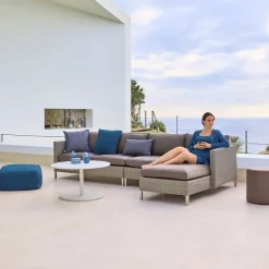 Butaca Connect weave, Taupe, dynset Cane-Line Natté taupe