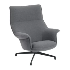 Butaca Doze swivel base, Ocean 80-anthracite black