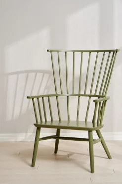 Butaca Henriette, Verde oliva 64