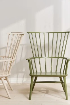 Butaca Henriette, Verde oliva 64