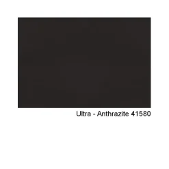 Butaca Hyg, Cuero ultra 41580 antracit, pie giratorio de aluminio