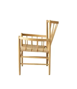 Butaca J82, Oak nature lacquered