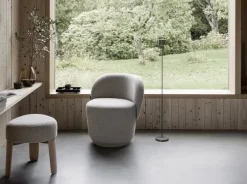 Butaca Kuon con función giratoria, Socia desert